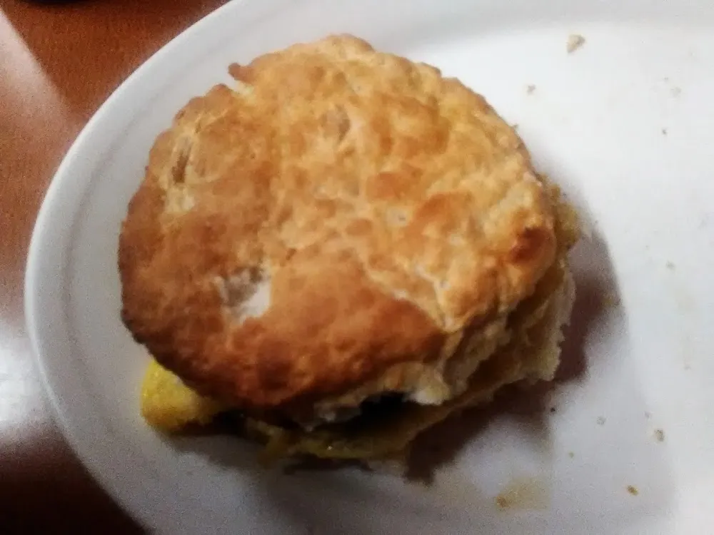 Sausage and Egg Biscuit